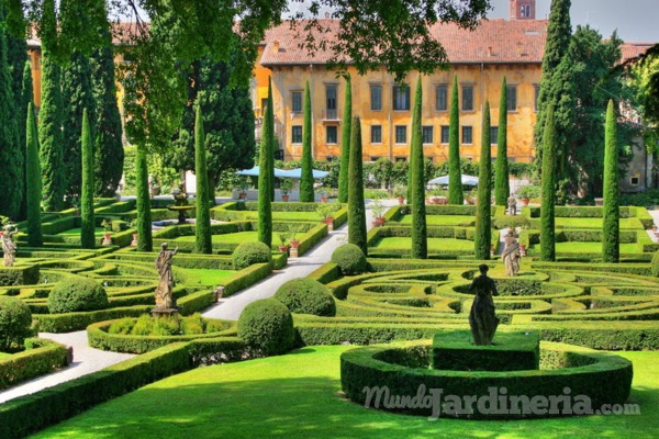 La geometría perfecta del jardín italiano