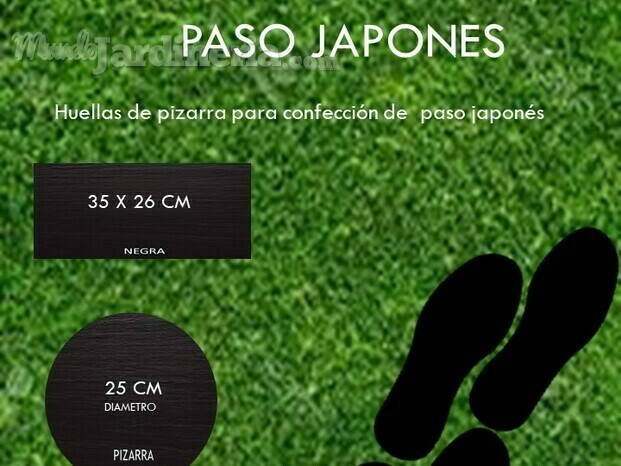 huellas pizarra paso japones