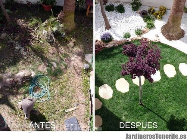 Antes y después  