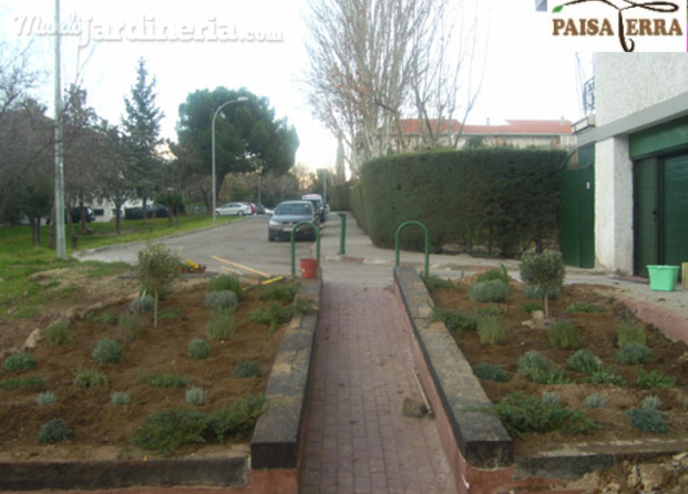 Obra jardín