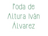 Poda de Altura Iván Álvarez