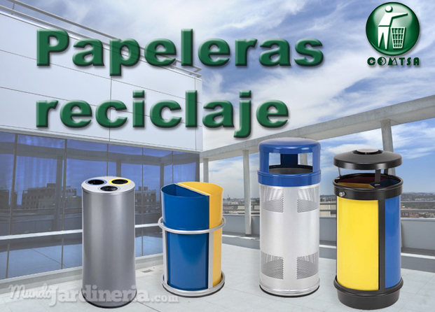 Papeleras reciclaje