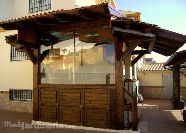 cerramiento pérgola