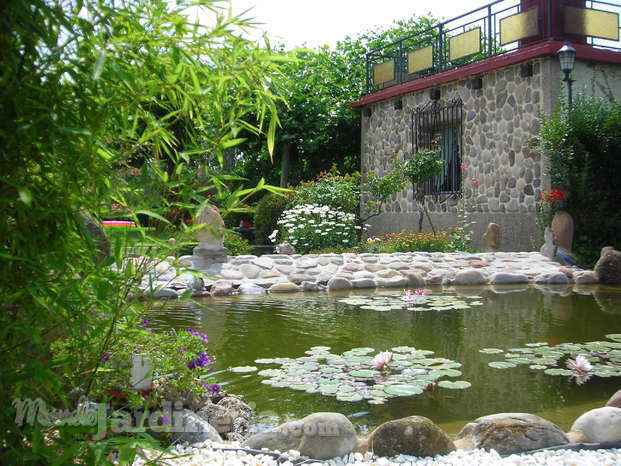 Aislamiento de casa con piedra natural.