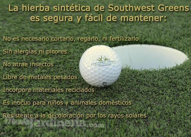 Hierba sintética de Southwest Greens