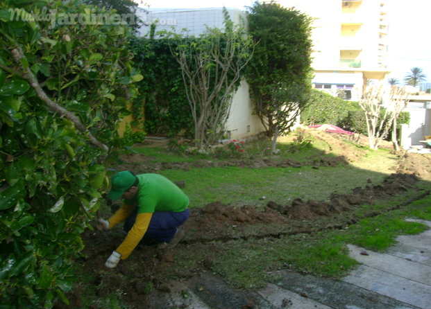 Instalación sistema automático riego