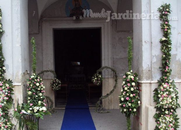 Decoraciones florales para bodas