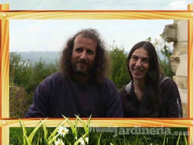 Manuel Pérez y Marta Rodrigo. Madreselva Xardinería Ecolóxica